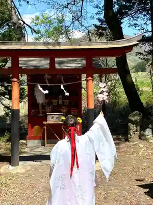 山家神社の神楽