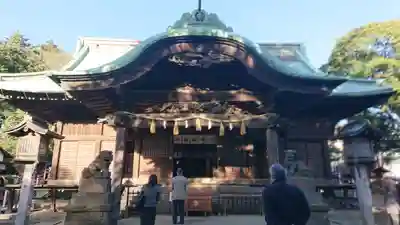 下総国三山　二宮神社の本殿・本堂