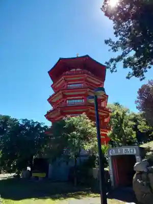 金乗院放光寺の塔