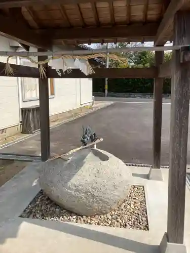 鹿島神社の手水舎