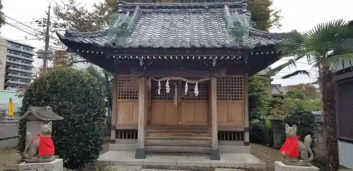 下谷中稲荷神社の本殿・本堂