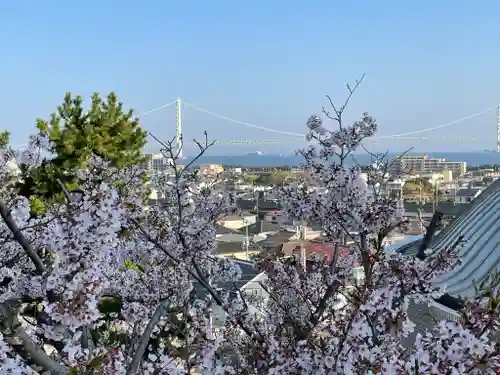 柿本神社の景色