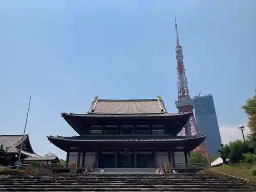 増上寺の本殿・本堂