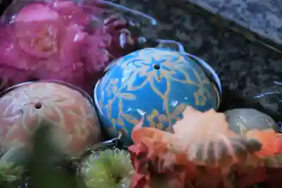 滑川神社 - 仕事と子どもの守り神の手水舎