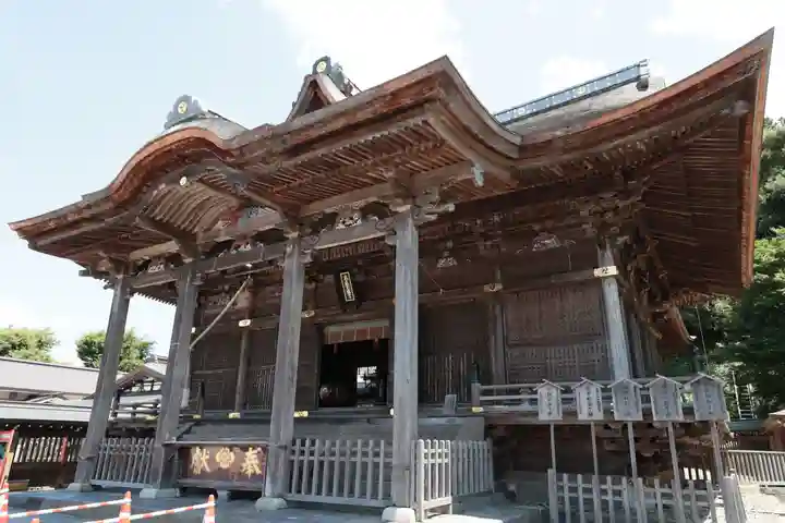 高良大社の本殿・本堂