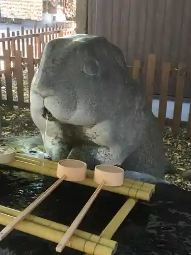 調神社の手水舎