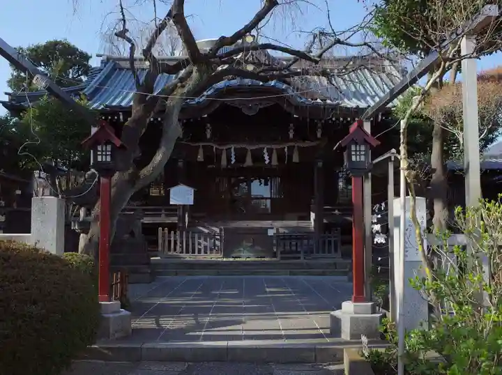 白山神社の本殿・本堂