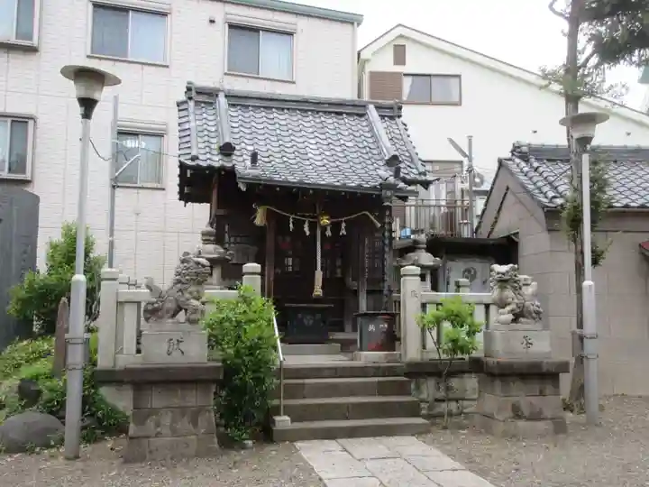 亀戸水神社の本殿・本堂