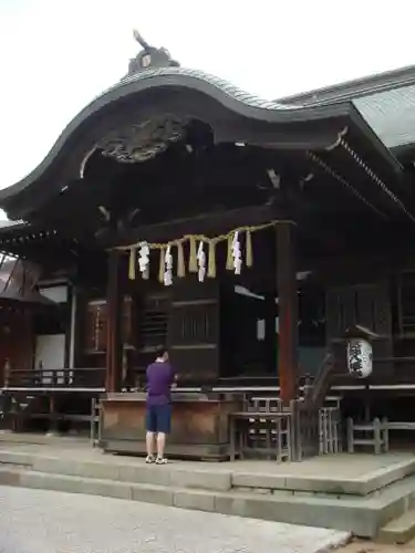 葛飾八幡宮の本殿・本堂
