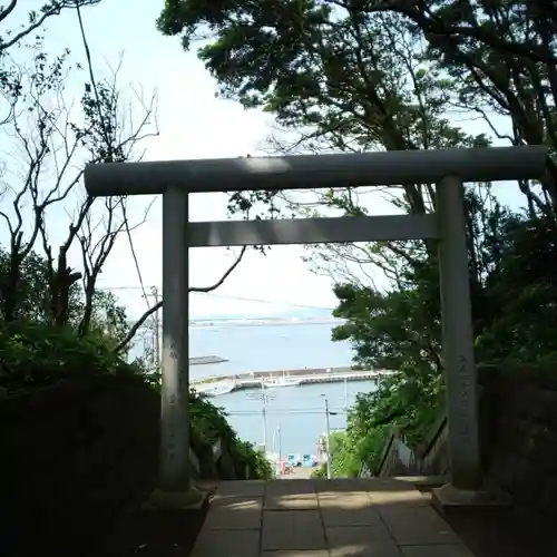 酒列磯前神社の鳥居