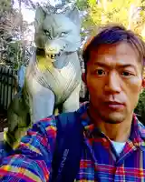 武蔵御嶽神社の狛犬