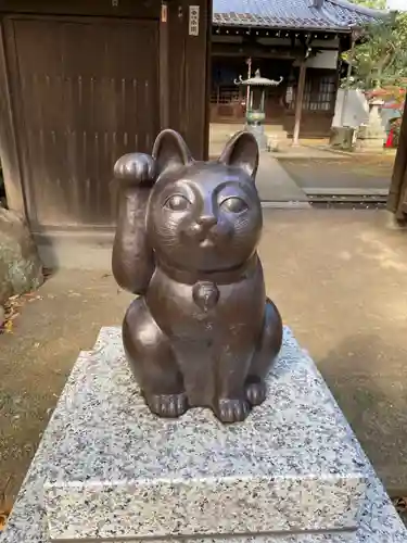 豪徳寺の狛犬