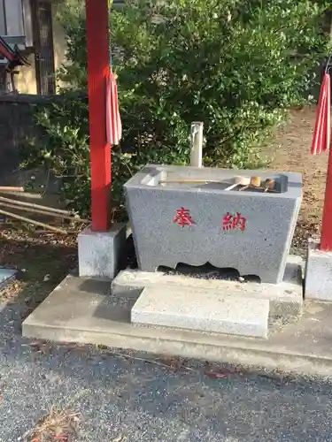 稲荷神社の手水