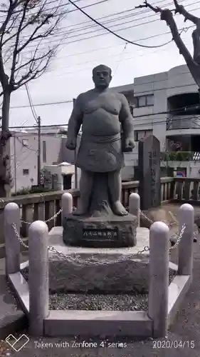 永福稲荷神社の像