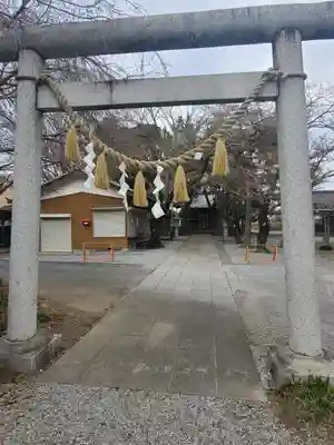 日限富士浅間神社の鳥居