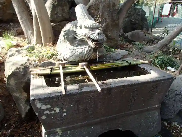 渋川八幡宮の手水舎