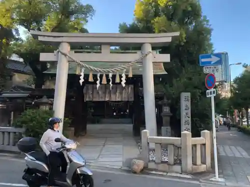 福島天満宮の鳥居