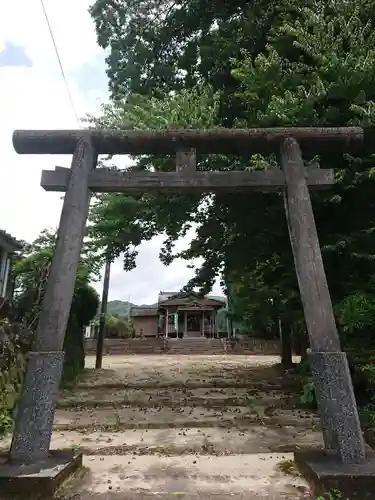 伊勢神社の鳥居