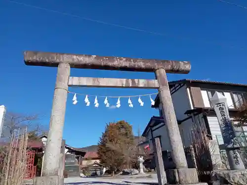 武甲山御嶽神社里宮の鳥居