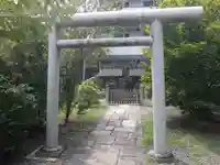 西梅津神明社の鳥居