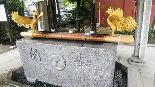 富岡八幡宮の手水舎