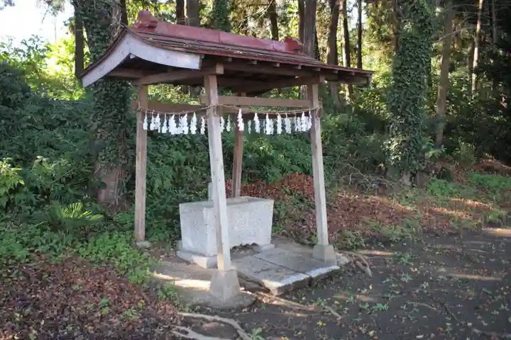神戸神社の手水舎