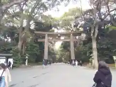 明治神宮の鳥居