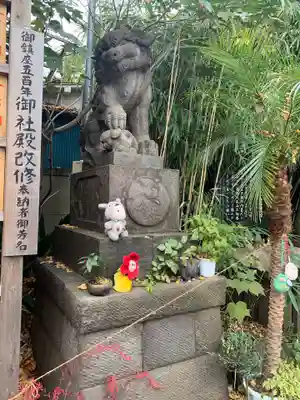 戸越八幡神社の狛犬
