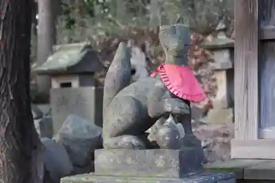 安達太良神社の狛犬