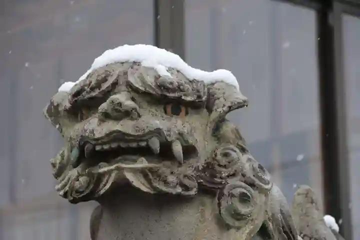 大鏑神社の狛犬