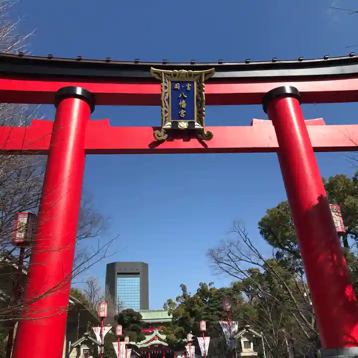 富岡八幡宮の鳥居