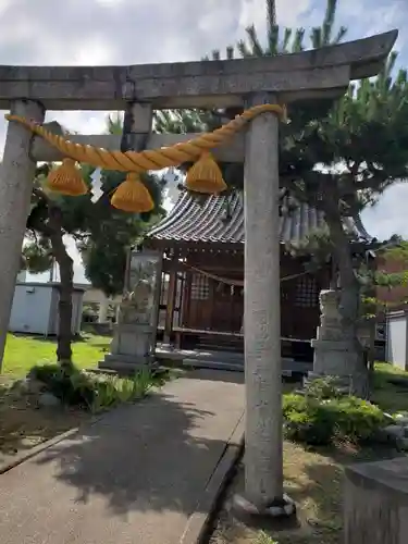 大坪神社の鳥居