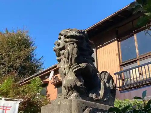 天祖神社の狛犬