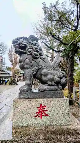菊田神社の狛犬