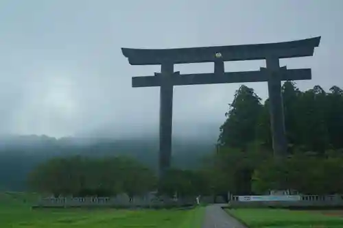 大斎原（熊野本宮大社旧社地）の鳥居