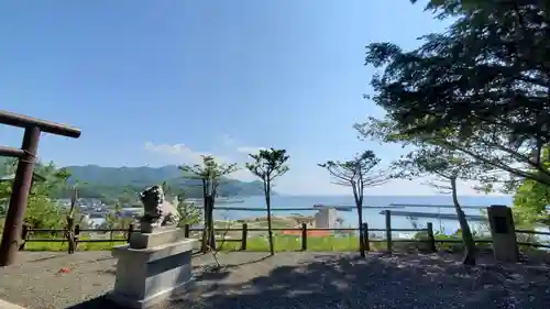 福島大神宮の景色