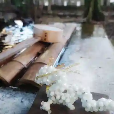 若宮神明社の手水舎