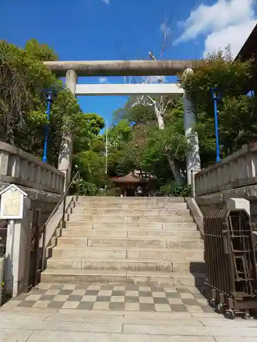五條天神社の鳥居