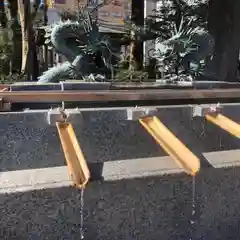 大國魂神社の手水