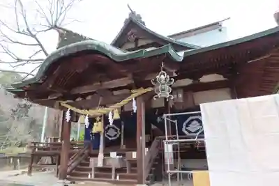 賀羅加波神社の本殿・本堂