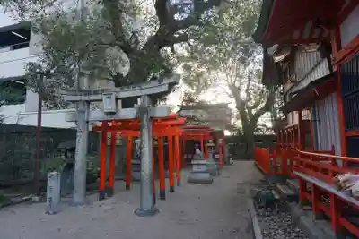水鏡天満宮の鳥居