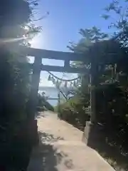 遠見岬神社の鳥居