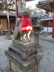 源九郎稲荷神社の狛犬