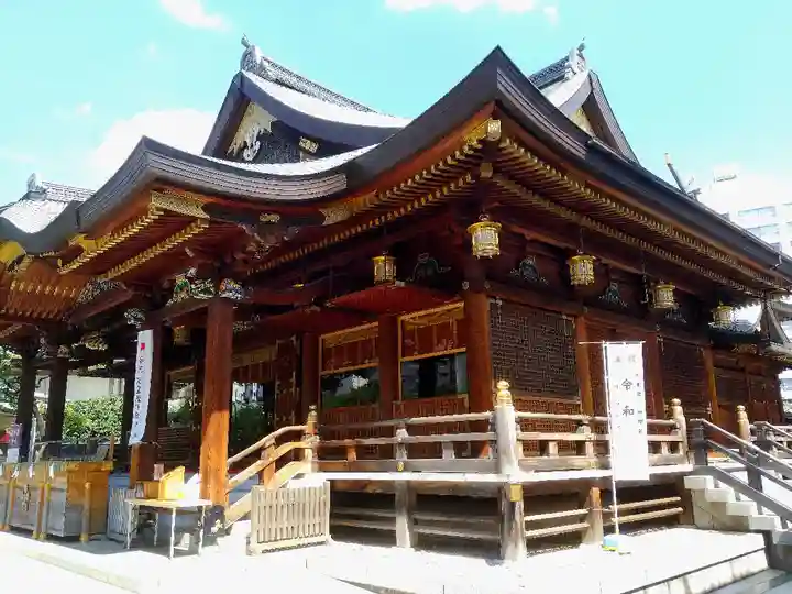 湯島天満宮の本殿・本堂