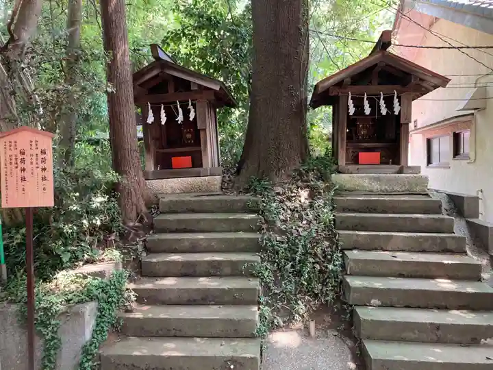 南沢氷川神社の末社・摂社