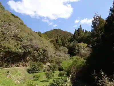 天忍穂別神社の自然