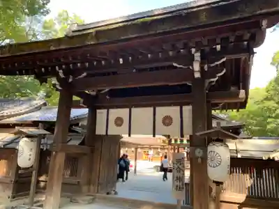 河合神社(鴨川合坐小社宅神社)の山門・神門