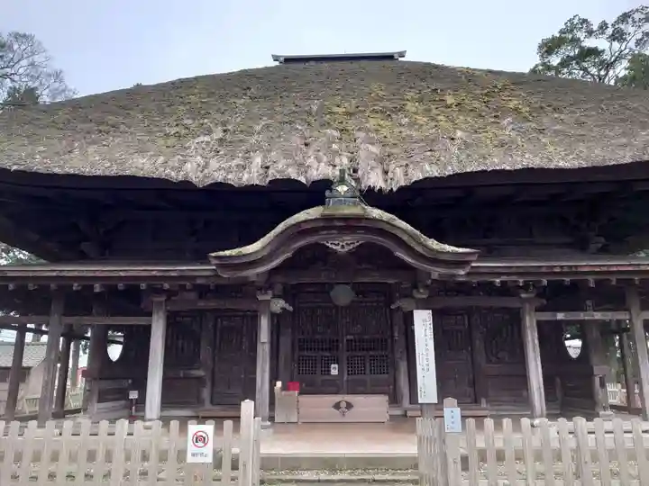 佐竹寺の本殿・本堂