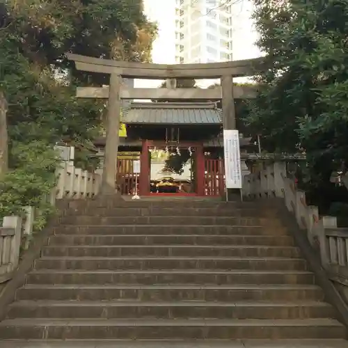 金王八幡宮の鳥居