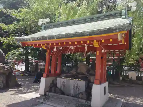 浅草神社の手水舎